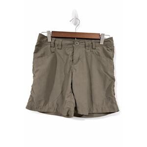 The North Face Wns Hiking Shorts Size 0 Khaki Outdoor Utility Hiking Gorpcore